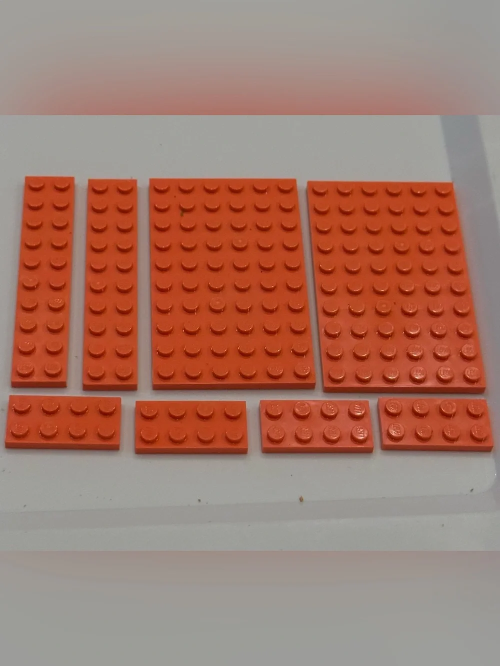 LEGO Orange Parts Blocks Pieces Elements Lot